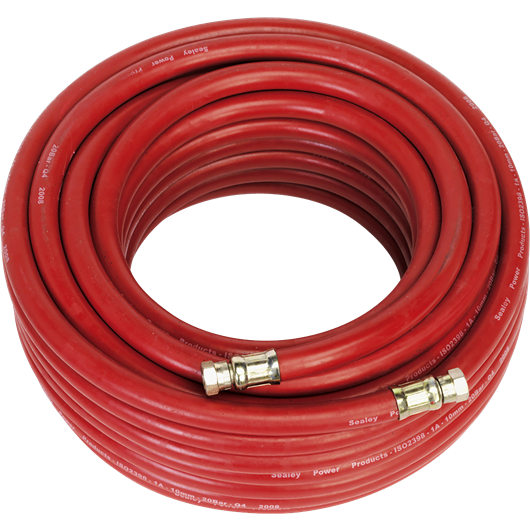 Sealey Air Hose 20m x10mm with 1/4"BSP Unions AHC2038 Sealey - Town Tools 