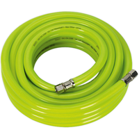 Sealey Air Hose High-Visibility 10m x10mm with 1/4"BSP Unions AHFC1038