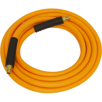 Sealey Air Hose 15m x10mm Hybrid High-Visibility with 1/4"BSP Unions AHHC1538