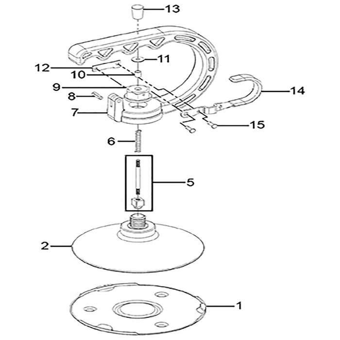 Sealey Shaft nut