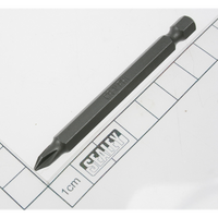 Sealey Phillips bit ph1 x 75mml 1/4"dr AK112.01