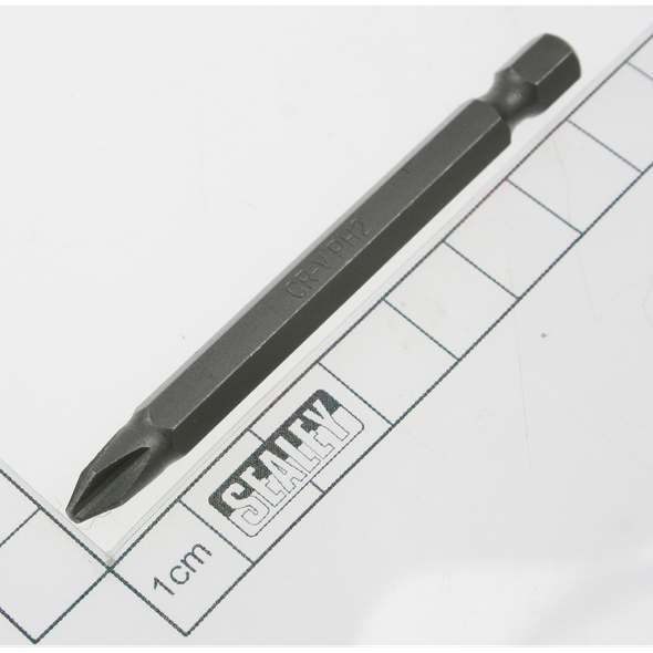 Sealey Phillips bit ph2 x 75mml 1/4"dr
