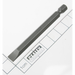 Sealey Slotted bit sl7 x 75mml 1/4"dr