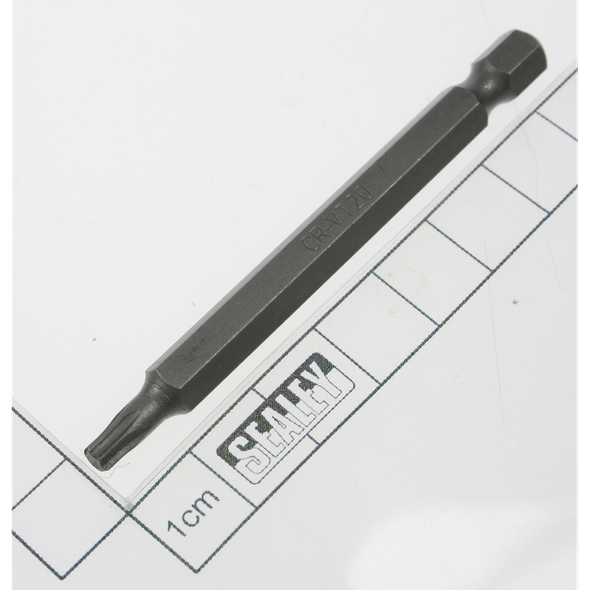 Sealey Trx-star bit t20 x 75mml 1/4"dr