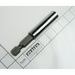 Sealey Magnetic bit extension 50mm, 6mm(m)to 6mm(f)