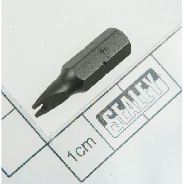 Sealey Spanner bit 4 x 25mm short 1/4"dr