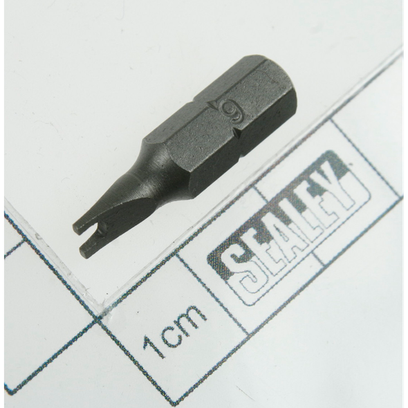 Sealey Spanner bit 6 x 25mm short 1/4"dr