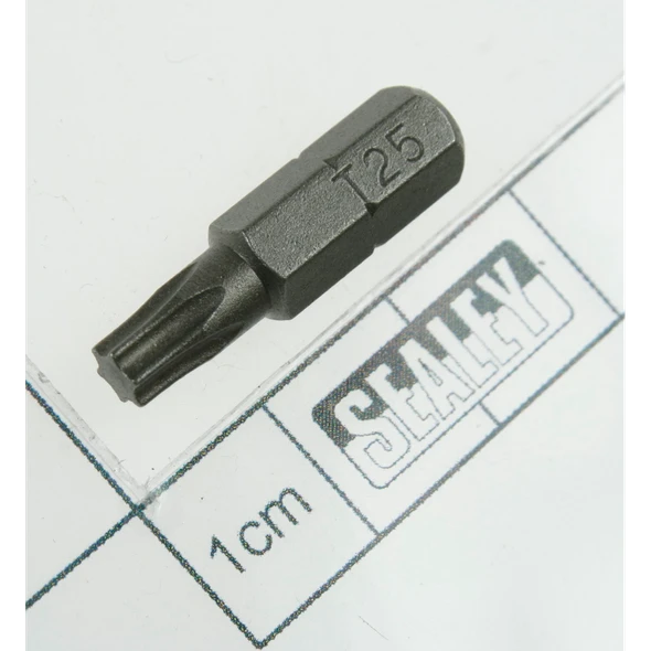 Sealey Trx-star t25 x 25mm short 1/4"dr