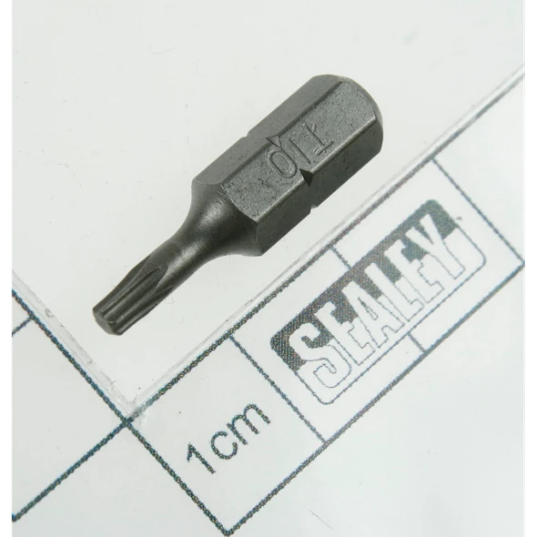 Sealey Security bit tt10 x 25mm short 1/4"dr