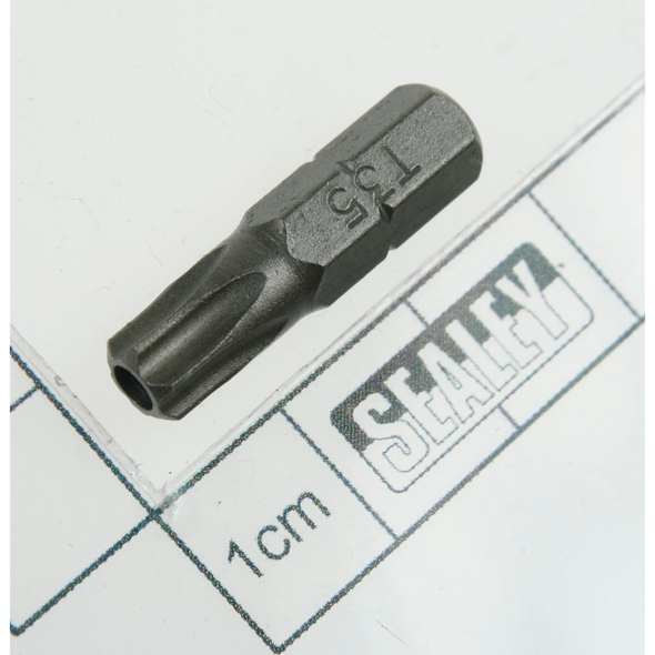 Sealey Security bit tt35 x 25mm short 1/4"dr