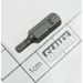 Sealey Hex bit 3 x 25mm short 1/4"dr