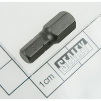 Sealey Hex bit 8 x 25mm short 1/4"dr AK2099.V2-38