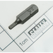 Sealey Security bit h2.5 x 25mm short 1/4"dr