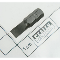 Sealey Slotted bit 6 x 25mm short 1/4"dr AK2099.V2-56