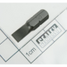 Sealey Slotted bit 6 x 25mm short 1/4"dr