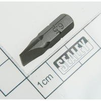 Sealey Slotted bit 6.5 x 25mm short 1/4"dr AK2099.V2-57