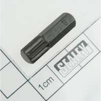 Sealey Spline bit m8 x 25mm short 1/4"dr AK2099.V2-70