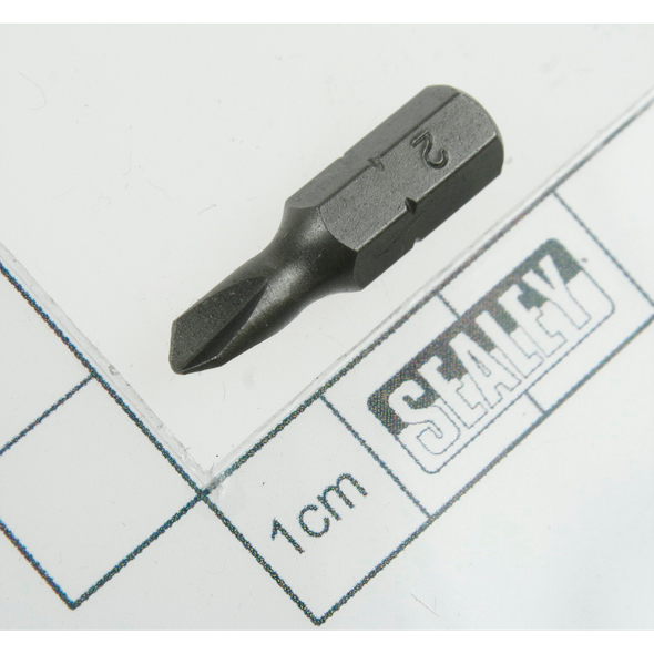 Sealey Tri-wing bit 2 x 25mm short 1/4"dr