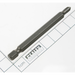 Sealey Tri-wing bit 2 x 75mm long 1/4"dr