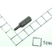 Sealey Hex bit 7/64" x 25mm short 1/4" drive