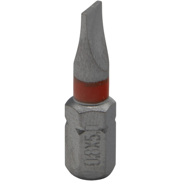 Sealey Slotted Bit SL5 25mml (Orange)