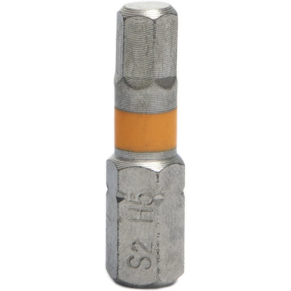 Sealey Hex Bit H5 25mml (Amber)