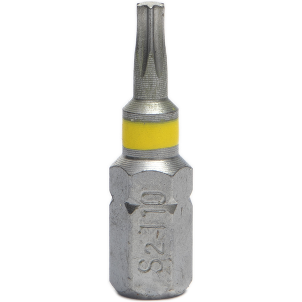 Sealey Trx-Star Bit T10 25mml (Yellow)