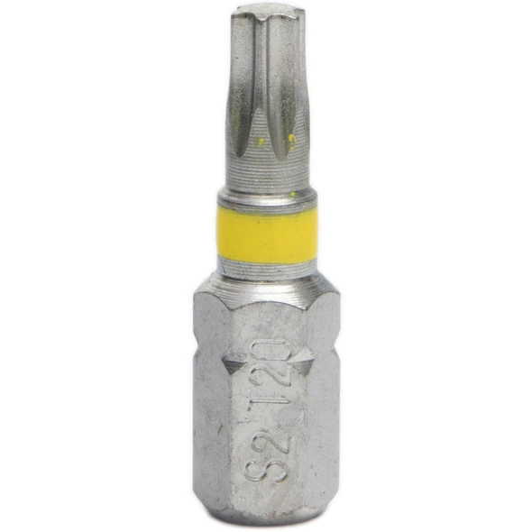 Sealey Trx-Star Bit T20 25mml (Yellow)