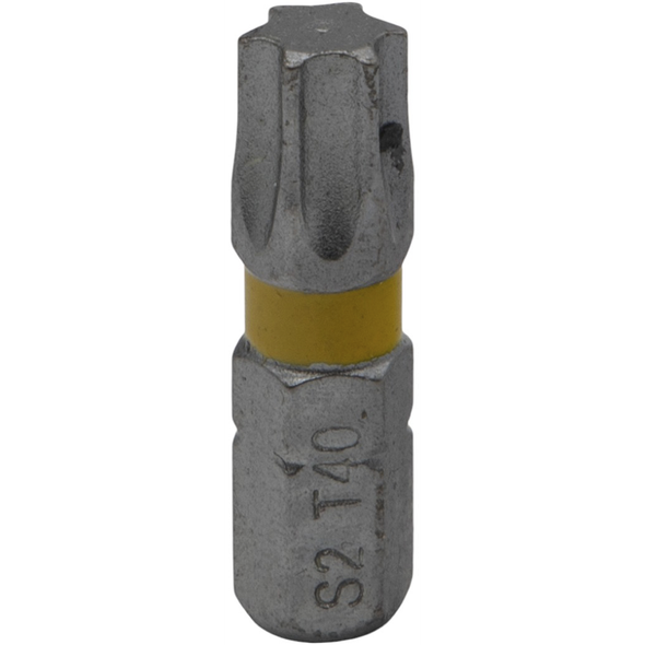 Sealey Trx-Star Bit T40 25mml (Yellow)