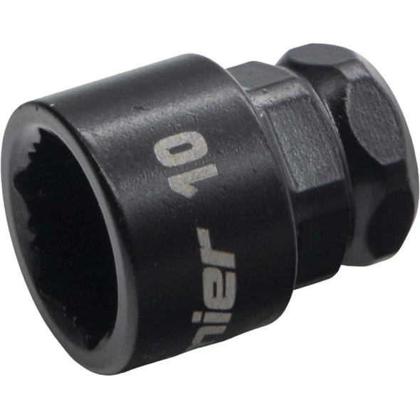 Sealey 1/4"Dr Go-Through Lock-on Low Profile Socket 10mm
