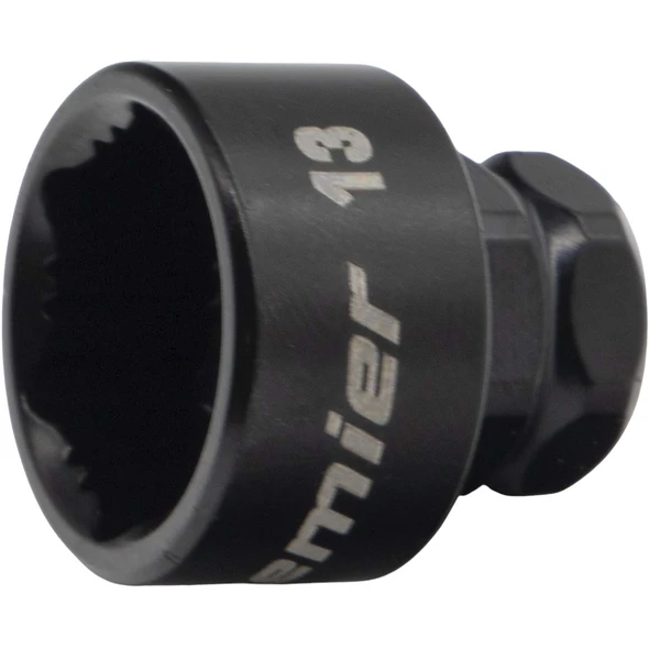 Sealey 1/4"Dr Go-Through Lock-on Low Profile Socket 13mm