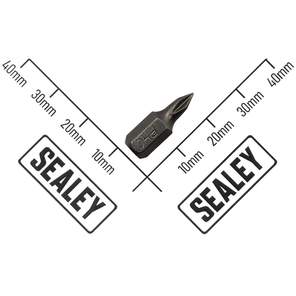 Sealey 1/4"Dr Low Profile Phillips Bit PH0