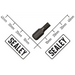 Sealey 1/4"Dr Low Profile Hex Bit 4mm