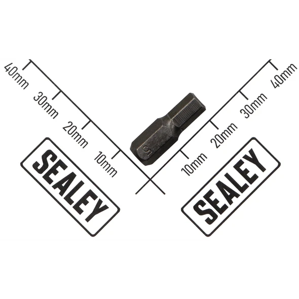 Sealey 1/4"Dr Low Profile Hex Bit 5mm