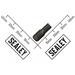 Sealey 1/4"Dr Low Profile Hex Bit 5mm