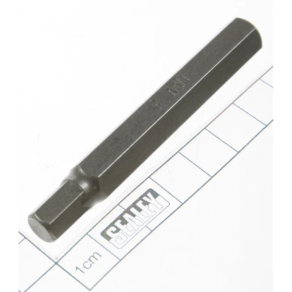 Sealey Hex bit 08mm,long:10mm shank