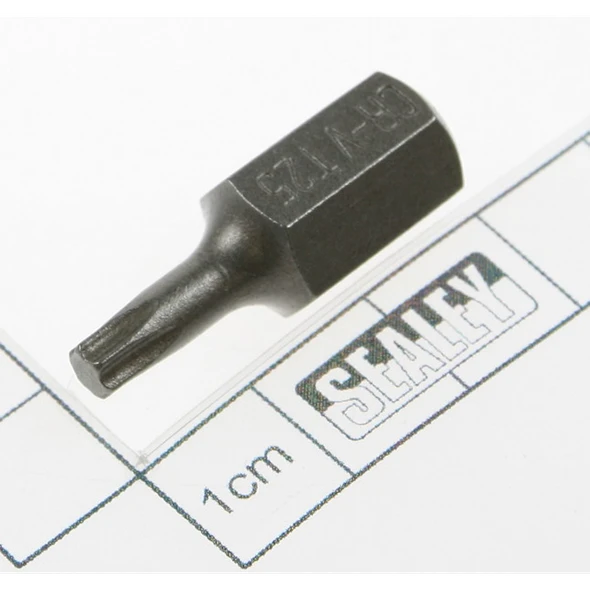 Sealey Torx bit t25,short:10mm shank