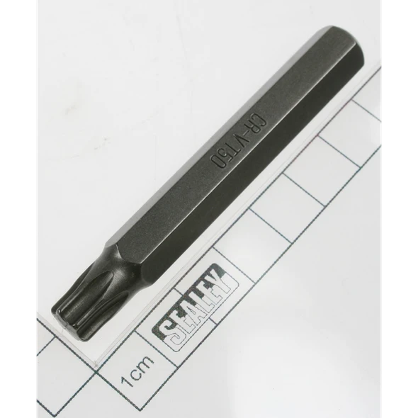 Sealey Torx bit t50,long:10mm shank