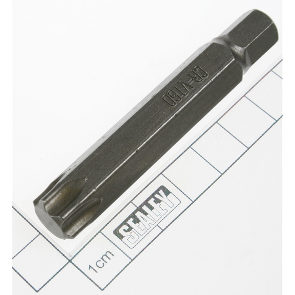 Sealey Torx bit t60,long:10mm shank