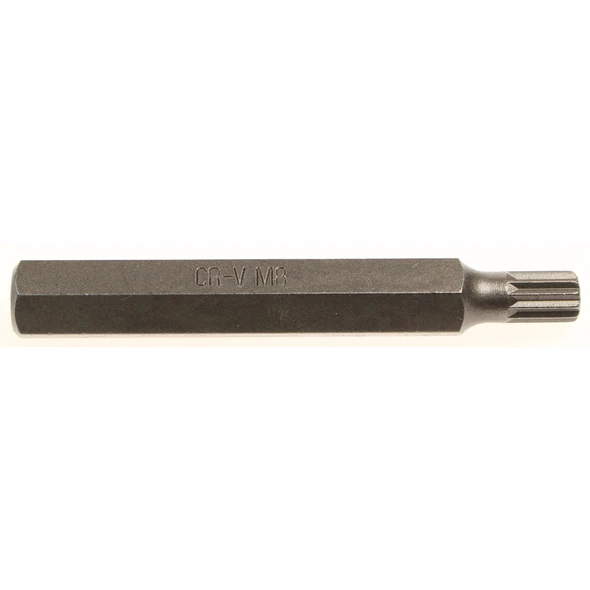 Sealey Xzn bit m08,long:10mm shank (spline)