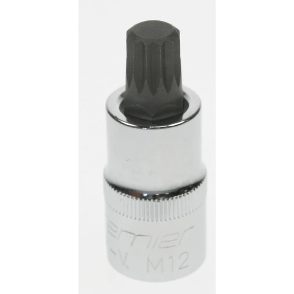 Sealey 1/2"dr spline bit socket m12x55
