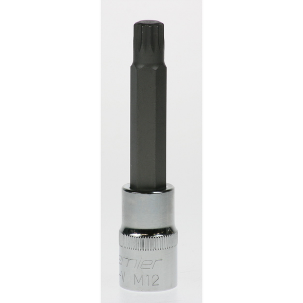 Sealey 1/2"dr spline bit socket m12x100