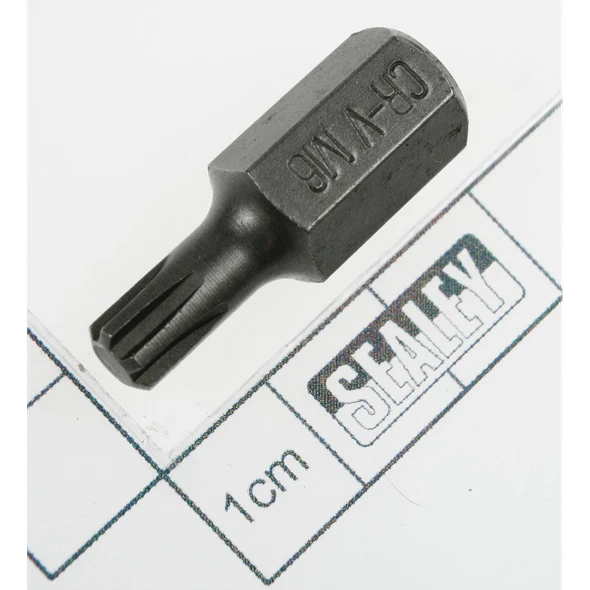 Sealey Ribe bit m6, 30mm short 3/8 x 1/2"
