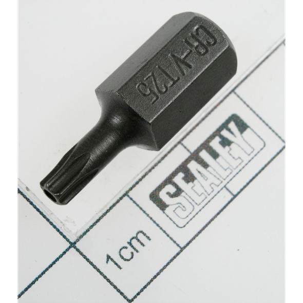 Sealey Trx-star security bit tt25, 30mm short