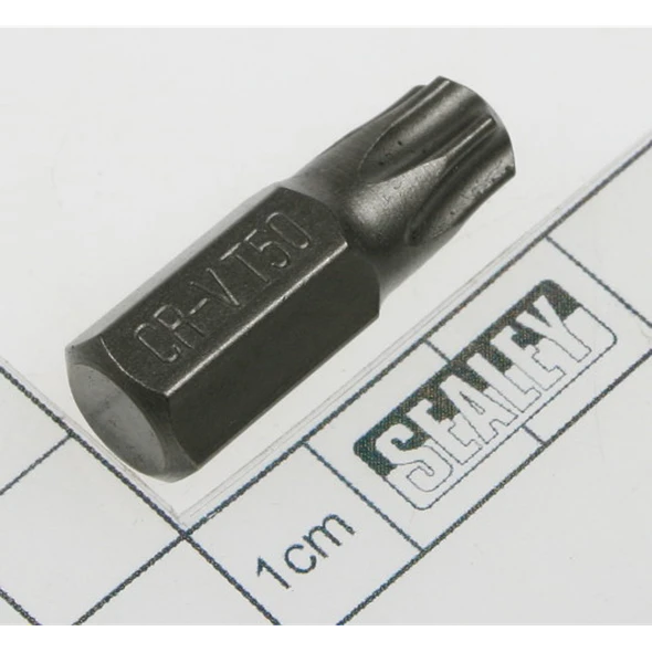 Sealey Trx-star security bit tt50, 30mm short