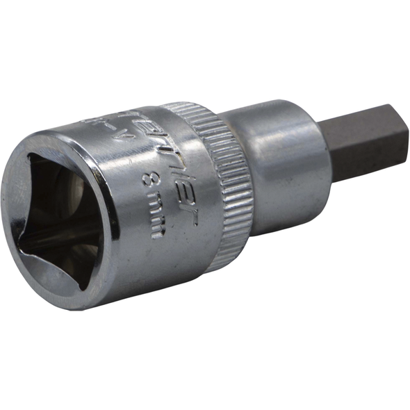 Sealey 1/2"Dr Hex Bit Socket 8 x 55mm