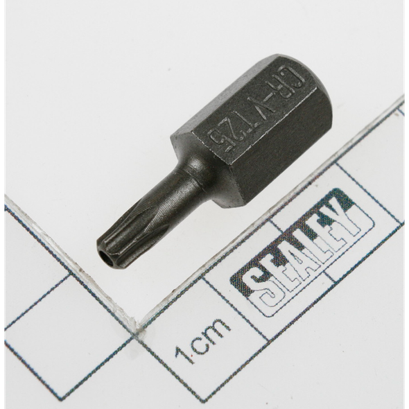Sealey Trx-star bit tt25 x 30mml security