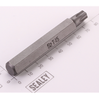 Sealey TRX-Star Bit; T45 x 75mm 'Platinum Series' AK21974P.13