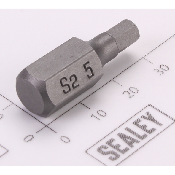 Sealey Hex Bit; 5mm x 30mm 'Platinum Series'