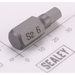 Sealey Hex Bit; 6mm x 30mm 'Platinum Series'